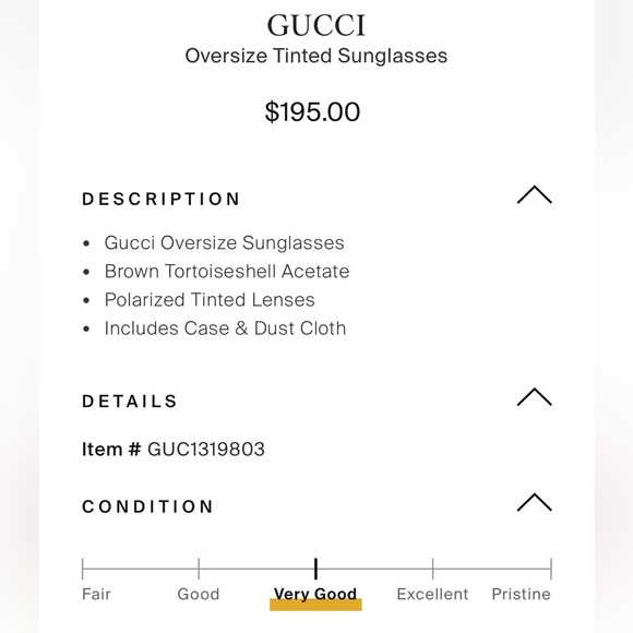 Gucci Oversized Sunglasses ? main image 7